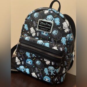 Disney Parks Haunted Mansion Loungefly mini backpack